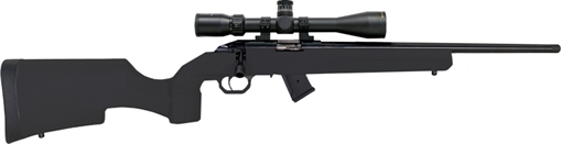 Picture of HOWA M1100 GAMEPRO 22WMR 18" 1/2-28 W/4-12X40 BLACK HRF22WMRBGP