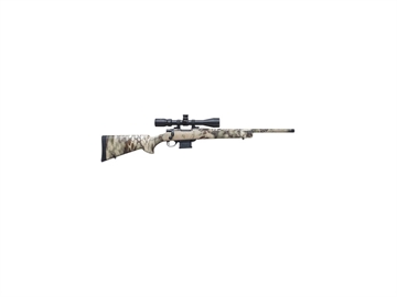 Picture of Howa USA Mini Action Full Camo, Bolt Action Rifle, 6.5 Grendel, 20" Threaded Barrel, Synthetic Stock, Right Hand, Kryptek Highlander, Includes Gamepro 4-16x40 Scope, 5Rd HMA70670KHC