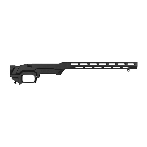 Picture of MDT LSS-XL Generation 2, Rifle Chassis, Cerakote Finish, Black, Fits Remington 700 Short Action, Fixed Stock Interface 103224-BLK