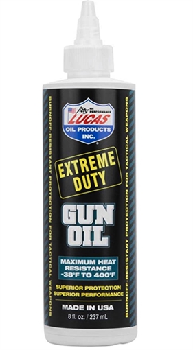 Picture of LUCAS EXTREME DUTY GUN OIL & CLP DISPLAY (4) EXTREME DUTY 11 0Z (8) EXT DUTY 1 OZ OIL 11040