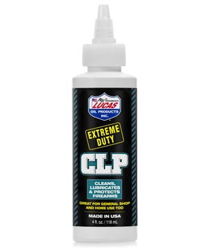 Picture of Lucas Oil Extreme Duty CLP Cleans, Lubricates, Prevents Rust & Corrosion 4 oz Squeeze Bottle 10915