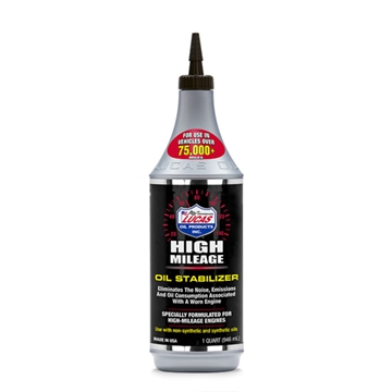 Picture of Lucas Oil High Mileage Oil Stabilizer - 1 Quart 0498073 10118