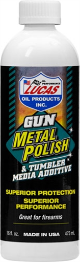 Picture of LUCAS GUN METAL POLISH & TUMBLER MEDIA ADDATIVE 16 OZ ( 12 PER CASE ) 10880