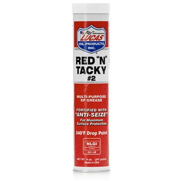 Picture of LUCAS OIL RED 14.5 OZ CARTRIDGE #2 10005