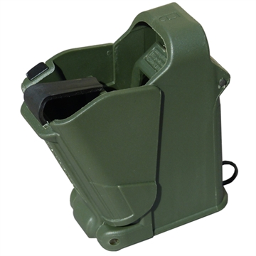 Picture of Maglula UpLULA Loader & Unloader Double Stack Single Stack Dark Green Polymer 9mm Luger/45 ACP Pistols UP60DG