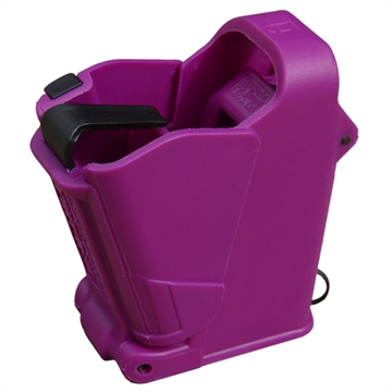 Picture of Maglula UpLULA Loader & Unloader Double & Single Stack Style made of Polymer with Purple Finish for 9mm Luger, 45 ACP Pistols UP60PR