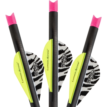 Picture of Lumenok Lumenok Crossbow Bolts 20 in. Pink Capture 3 pk. BCAP3P