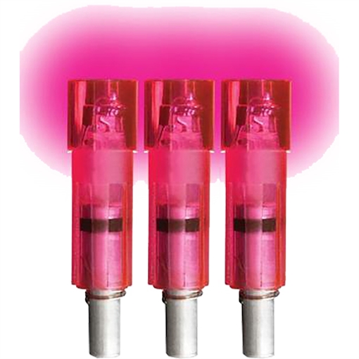 Picture of Lumenok Lumenok Crossbow Nocks Pink Flat Excalibur 3 pk. EXCF3P