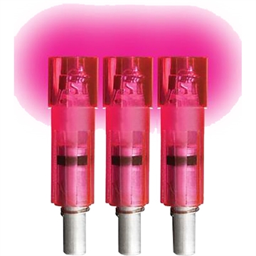 Show details for Lumenok Lumenok Crossbow Nocks Pink Flat Gold Tip 3 pk. GTF3P Picture of Lumenok Lumenok Crossbow Nocks Pink Flat Gold Tip 3 pk. GTF3P