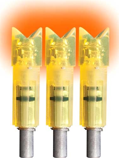 Picture of Lumenok Lumenok Crossbow Nocks HD Orange Moon Easton/Beman 3 pk. ECC3