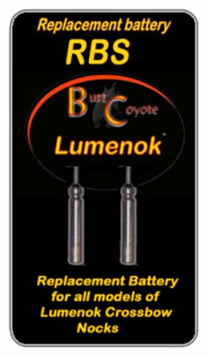 Picture of Lumenok Lumenok Replacement Batteries For Bolt Ends 2 pk. RBS