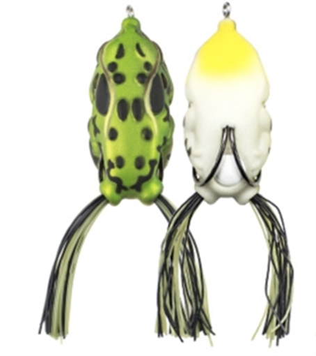 Picture of LUNKERHUNT COMPACT FROG 2.25" 1/2OZ GREEN TEA CPTF01