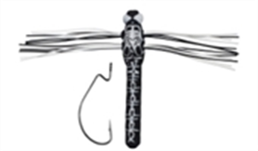 Picture of LUNKERHUNT DRAGONFLY 3" 1/4OZ PONDHAWK DRGF04