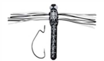 Picture of LUNKERHUNT DRAGONFLY 3" 1/4OZ PONDHAWK DRGF04