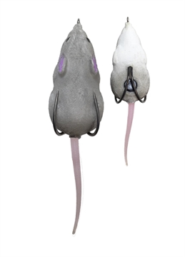 Picture of LUNKERHUNT FURENZY MOUSE GRAY 2IN FLM104