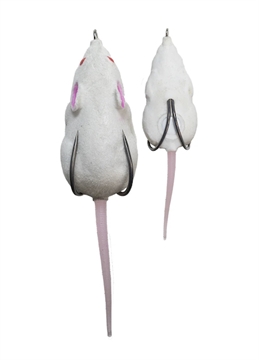 Picture of LUNKERHUNT FURENZY MOUSE WHITE 2 IN FLM103