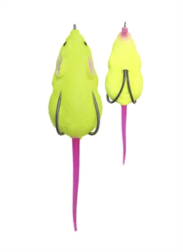 Picture of LUNKERHUNT FURNEZY MOUSE CHARTREUSE 2 IN FLM108