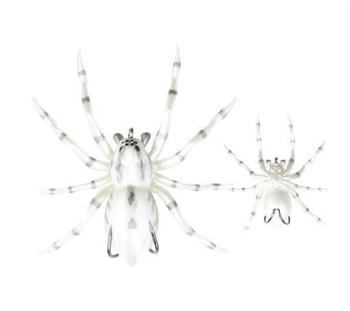 Picture of LUNKERHUNT PHANTOM SPIDER 2" 1/4OZ WHITE WOLF SPIDER06
