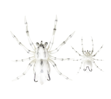 Picture of LUNKERHUNT PHANTOM SPIDER 2" 1/4OZ WHITE WOLF SPIDER06