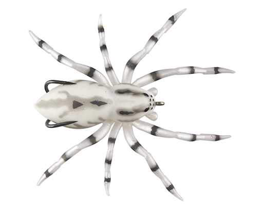 Picture of LUNKERHUNT PHANTOM SPIDER 2.25" 1/2OZ WHITE WOLF LSPIDER06