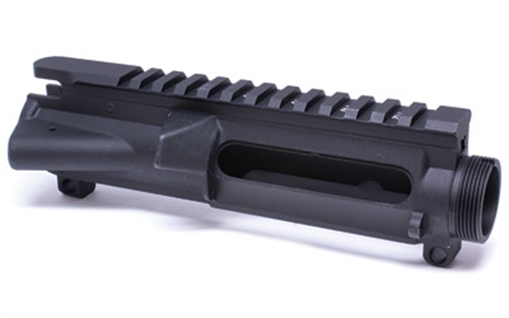 Picture of Luth-AR Stripped NC15 Forged Upper Receiver, Manufactured from 7075-T6 Aluminum, Hard-Coat Anodized, Features Upper Picatinny Rail for Mounting Optics and Accessories FTT-EA