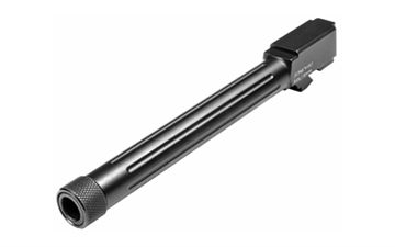 Picture of Lone Wolf Distributors AlphaWolf, 10MM, Black, Threaded And Fluted, Fits Glock 20L AW-20L10TH