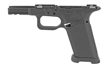Picture of Lone Wolf Distributors Timber Wolf, Bare Polymer Pistol Frame, Striker Fired, Semi-automatic, Polymer Frame Pistol, Full Size, 9MM/40 S&W/357 SIG, Black, Integral Locking System, Fits Gen3/Gen4 Glock 19/23/32/38 Slides LWD-TWC1-BARE