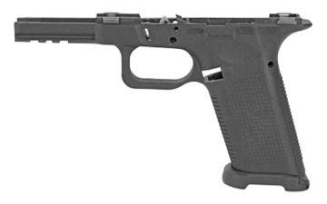 Picture of Lone Wolf Distributors Timber Wolf, Bare Polymer Pistol Frame, Striker Fired, Semi-automatic, Polymer Frame Pistol, Full Size, 9MM/40 S&W/357 SIG, Black, Integral Locking System, Fits Gen3/Gen4 Glock 17/22/31/34/35/17L/24/37 Slides LWD-TWF1-BARE