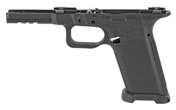 Picture of Lone Wolf Distributors Timber Wolf, Bare Polymer Pistol Frame, Striker Fired, Semi-automatic, Polymer Frame Pistol, Large Frame w/ Texture, 45 ACP/10MM, Black, Integral Locking System, Fits Gen3/Gen4 Glock 20/21/40/41 Slides LWD-TWL1-BARE