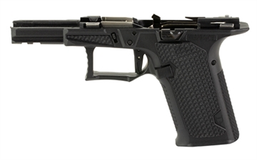 Picture of Lone Wolf Distributors Dusk19 Textured Frame, Built, Striker Fired, Semi-automatic, Compact, Fits 3rd and 4th Generation Glock 19 Slides, Matte Finish, Black, Integral Locking System LONELWD-CCS-BUILT-BLK