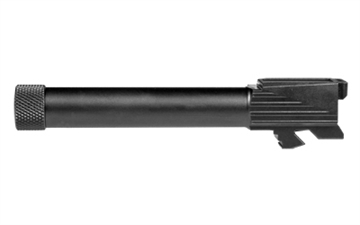 Picture of Lone Wolf Distributors Dusk19 Barrel, 9MM, 4.6" Threaded Barrel, 1/2X28 Thread Pitch, For 3rd and 4th Generation Glock 19, PVD Finish, Black LWD-Dk-19TH-Blk