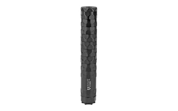 Picture of Lone Wolf Distributors Elimin8r .45, Modular Suppressor, 45 ACP, 1.375" Diameter, 8.45" Length, Anodized Finish, Black, 17-4, 7075 Aluminum, Pistons Not Included LWD-Elimin8r-45