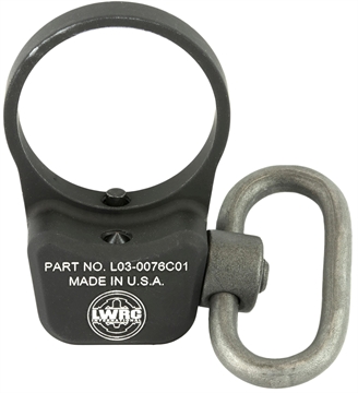 Picture of LWRC Sling Mount, Buffer Tube, Quick Detach, Ambidextrous, Black Finish 200-0072A01 2000072A01