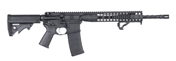 Picture of LWRC 16" BLACK DIRECT IMPINGEMENT RIFLE 5.56 ICDIR5B16