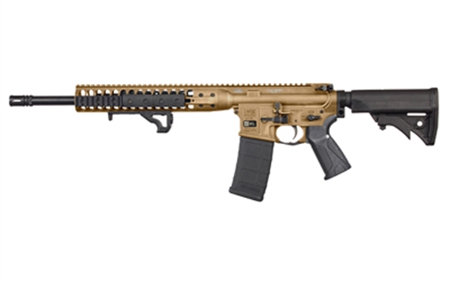 Picture of LWRC Direct Impingement Rifle, Semi-automatic, 300 Blackout, 16.1" Barrel, Burnt Bronze, 30Rd ICDIR3BB16