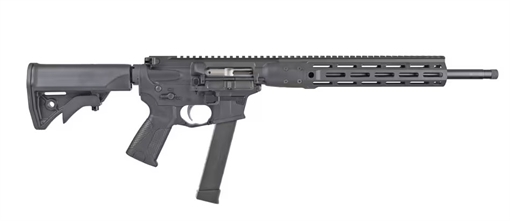 Picture of LWRC IC 9MM CARBINE 16IN BARREL 10RD BLACK CA COMPLIANT ICR9B16CAC