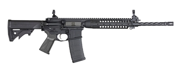 Picture of LWRC International IC Enhanced 5.56 16.1" Barrel 30rd 1/2 x 28 TPI 1/7" RH Black ICER5B16