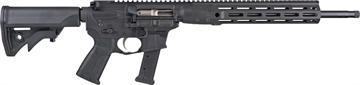 Picture of LWRC IC NINE CARBINE 9MM 16" 27RD MAG ADJUSTABLE BLACK STK ICR9B16