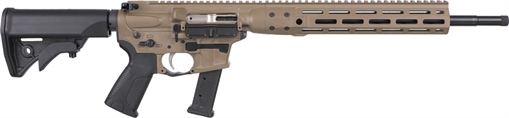 Picture of LWRC IC NINE CARBINE 9MM 16" 27RD MAG FLAT DARK EARTH ICR9CK16