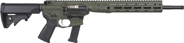 Picture of LWRC IC NINE CARBINE 9MM 16" 27RD MAG OD GREEN/BLACK STOCK ICR9ODG16