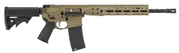 Picture of LWRC Individual Carbine Direct Impingement 5.56x45mm NATO 30+1 16.10" Barrel, Exclusive Flat Dark Earth Anodized Receiver, A2 Flash Hider, 6 Position Stock, Magpul MOE Grip, Optics Ready ICDIR5CK16ML