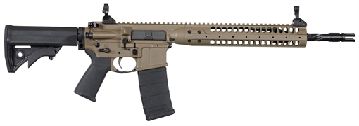 Picture of LWRC ICSPR 223 Rem Semi-Auto Rifle CA Compliant FDE 10rd ICR5CK16SPRCAC