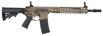Picture of LWRC Individual Carbine SPR 5.56x45mm NATO 14.70" 30+1 Patriot Brown, Black Adjustable Stock, Magpul MOE+ Grip ICR5PBC14PSP