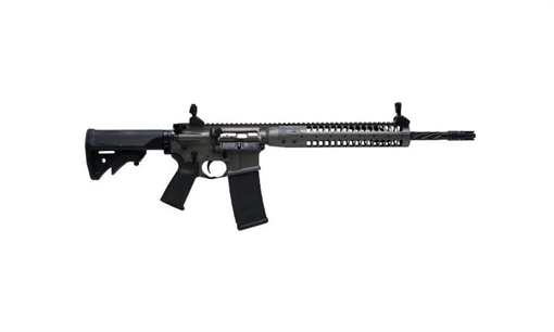 Picture of LWRC International IC-SPR 5.56 NATO 16.1" Barrel Tungsten Finish 10rd CA Compliant ICR5TG16SPRCAC