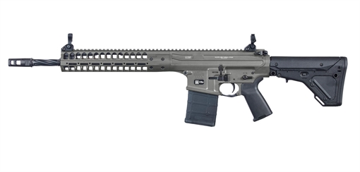 Picture of LWRC International REPR MKII 7.62 NATO 16.1" Barrel Semi-Auto Rifle Tungsten Grey REPRMKIIR7TGF16