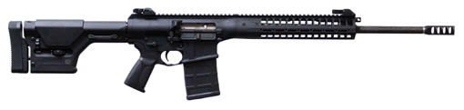 Picture of LWRC REPR MKII, Side Charge, Semi-automatic Rifle, AR, 308 Winchester/762NATO, 16.1" Cold Hammer Forged Spiral Fluted Barrel, Threaded 5/8x24, ULTRA Muzzle Break, Black, B5 Systems Stock, Magpul MOE Plus Grip, LWRCI Skirmish Sights, 30 Rounds, 1 Magazine, Ambidextrous REPRMKIIR7BF16SC