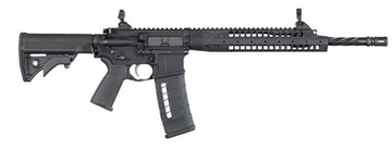 Picture of LWRC International SIX8 A5 6.8mm 16.1" Barrel 30rd 5/8 x 24 TPI 1/10" RH Black SIX8A5RB16