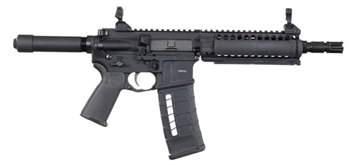 Picture of LWRC SIX8 A5 6.8 SPC II 30+1 8.50" Black Nitride Threaded Barrel, Black Cerakote Picatinny Rail Receiver, Buffer Tube Black, Magpul+ Grip, Ambidextrous SIX8PRB8