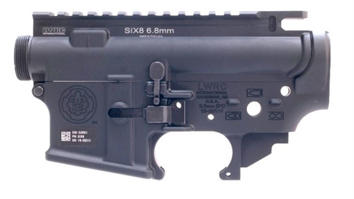 Picture of LWRC SIX8 RECEIVER SET 6.8SPC BLK UPPER/LOWER REC'R FOR 6.8SPC 200-0089A01