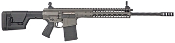 Picture of LWRC REPR MKII, Semi-automatic Rifle, 308 Winchester/762NATO, 20" Spiral Fluted Barrel, Threaded 5/8x24, LWRC Ultra Muzzle Brake, Tungsten Gray, Magpul PRS Stock, 20 Rounds, 1 Magazine REPRMKIIR7TGF20SC